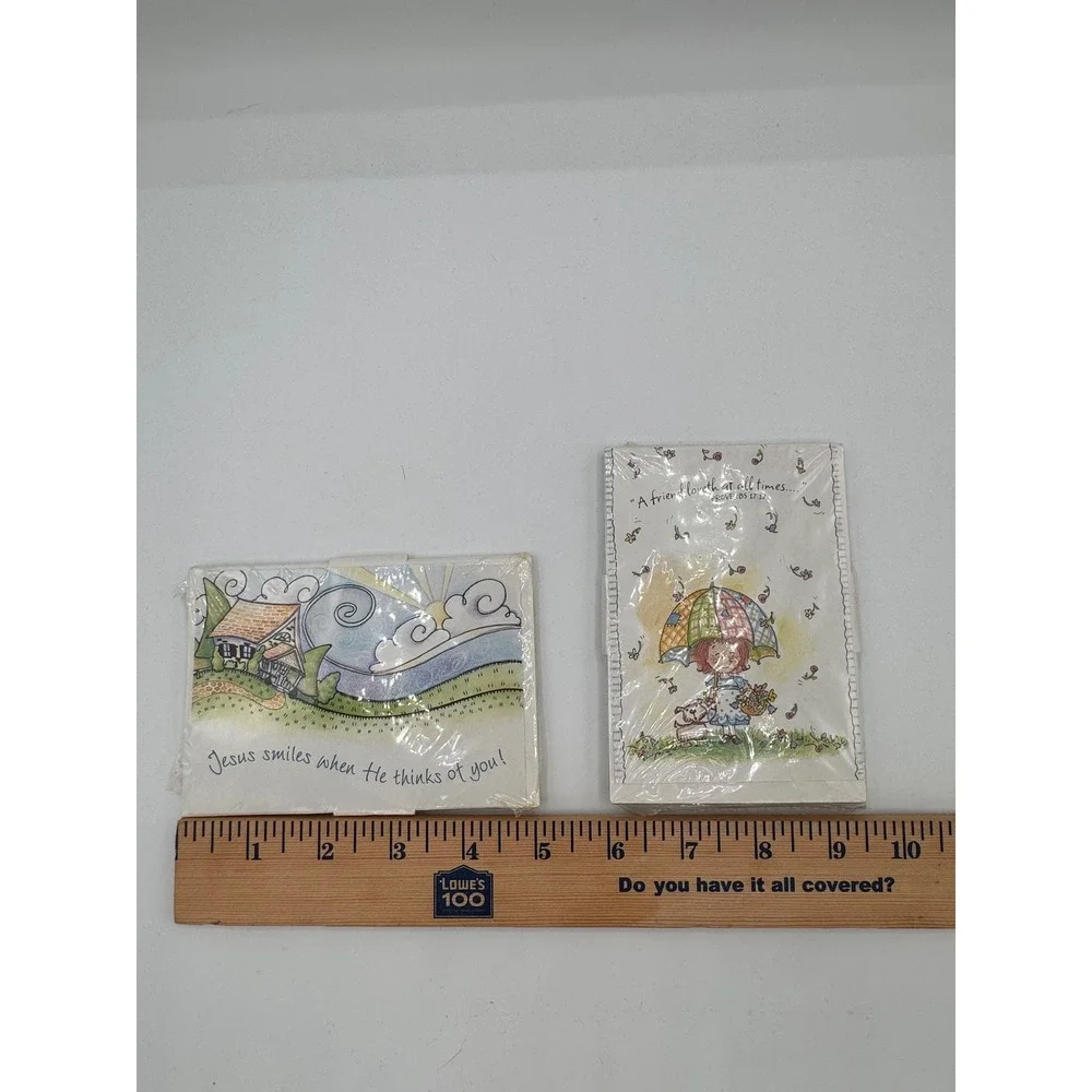DaySpring Joyfully Yours Religious Blank Note Cards 2 Packs 16 Total Envelopes
